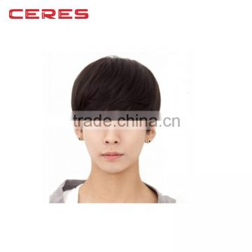 China alibaba hair supply hot sale brazilian human hair man bun wig