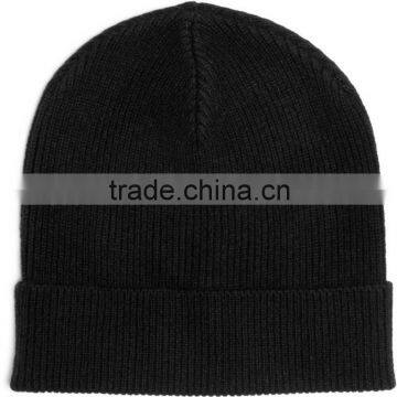 Cashmere beanie hat