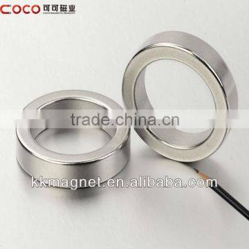 customized ring strong magnet with ni-coated