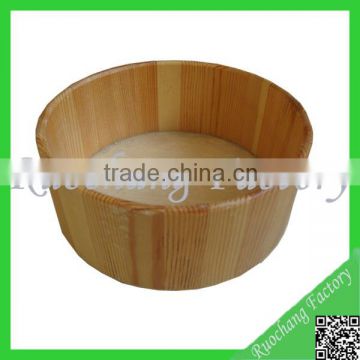 Promotional wooden bath barrel&wooden foot massage barrel&craft wooden barrel