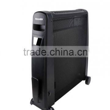 2014 Hot-selling new-type silent electric heater with overheat&tip-over protection,timer, LED display,remote control