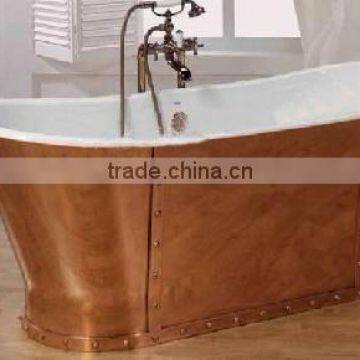 classical cast iron bathtub