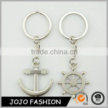 Yiwu Jewelry Anchor Stainless Steel Keychain