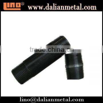 High Quality Black Oiled Carbon Steel Pipe Nipple