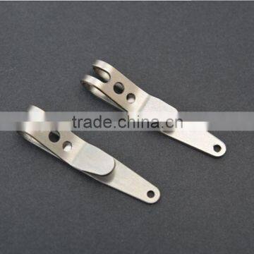 2015 hot sale mini metal silver multi-function pocket clip /pocket key holder /mini suspender clips made in China