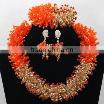 Dedicated Coral Beads Necklace Jewelry Set/aso Ebi Jewelry Set/fashion Jewelry for Women photo-4