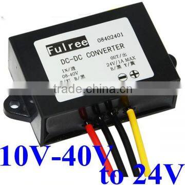 12v to 24v dc step up converter 36v 24v to 24v 1000ma 1A automatically boost and buck voltage regulator