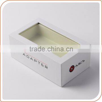 Crisp White Box Attach PVC Display Window on the Top photo-5