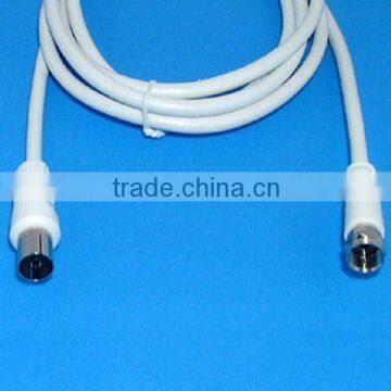 Best price coaxial antenna cable F male to Pal female 3C2V RG59 RG6 for RF TV connection