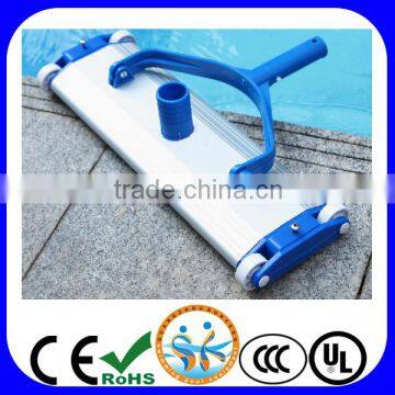 Swimming pool cleaning equipment, aluminum vacuum head