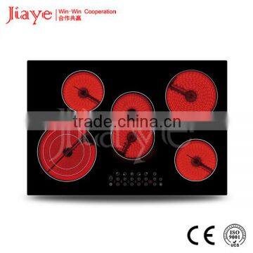 build-in 5 zones induction ceramic hob JY-CD5003