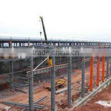 Constructions buildings of prefab steel structure frame