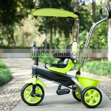 20125 Baby Tricycle CC902 With 3 Point Belt, U Shape Frame Keep Your Baby Safe and Suitbale Pass En71 photo-2