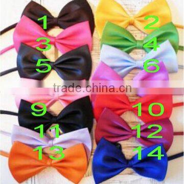Dog Bow Tie Bowtie Cat Tie Pet Grooming Supplies 14 Colors photo-2