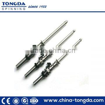 Cotton spinning machine spare parts spindles/TDS-1000 series Aluminum tubed spindles