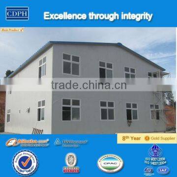 Bulk package sandwich panel prefab building with 2 bedroom