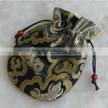 Hot! Jewelry Drawstring Pouch Gift Bag Brocade Bag