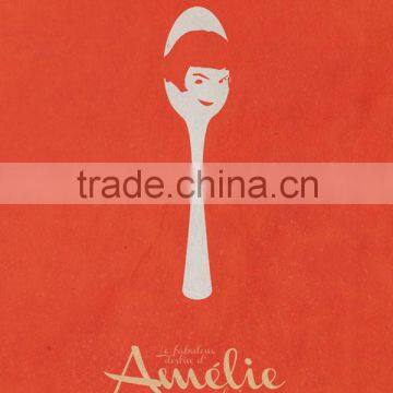 promotion poster high quality good price china custom printing / Amelie poster