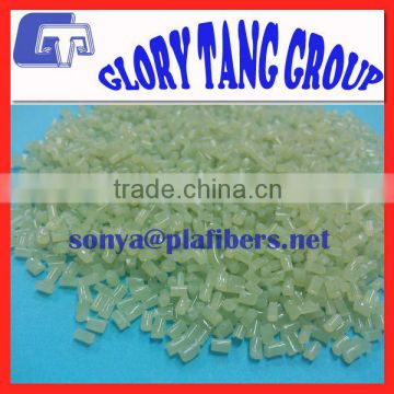 disposable material for injection molding or extruding