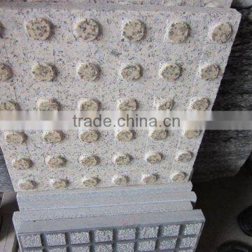 yellow granite blind paver