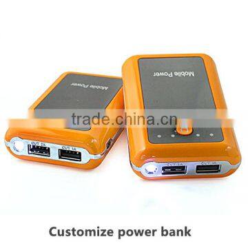 2014 hotsell portable moblie power bank 5600mah