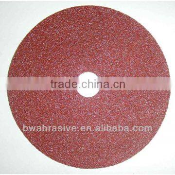 Coated Abrasive Fiber Disc with 0.6mm Fiber Backing