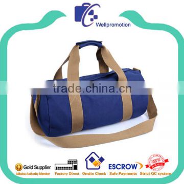 New design customized portable gym bag cotton