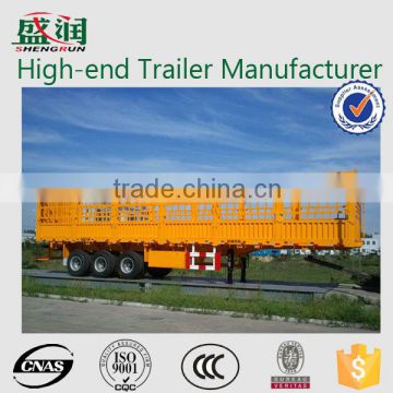 Tri-axle high bed semi trailer with semi trailer door for sale