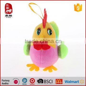 Manufacturer Colorful Plush Chook Keychain for Promotion photo-5