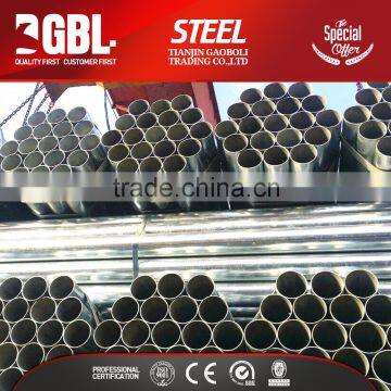 pre galvanized greenhouse steel pipe