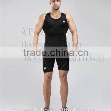 High quality factory wholesale wear Custom Fitness Wear Sports Compression Wear Tights manly