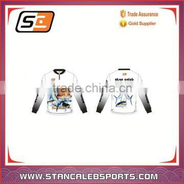 Wholesale Fishing Shirts Quick Dry Fishing Clothing Dry Fit Fishing Wear with hoody