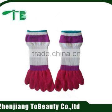 cotton five toe socks