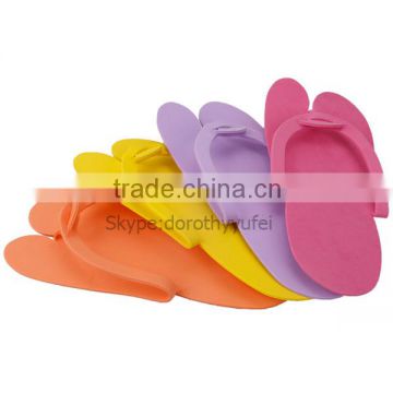 Various color Eva disposable pedicure slippers for wholesale