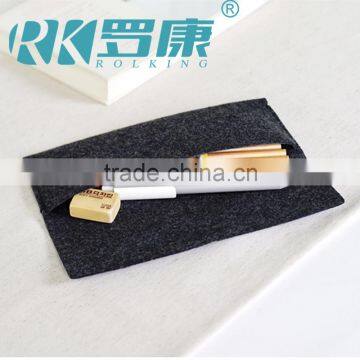 Worldwide promotion felt pencil case