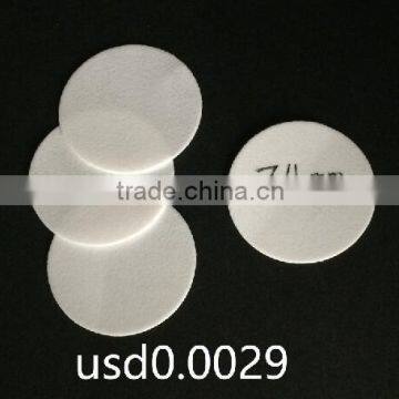 34mm white color pe foaming liner for pp cap or other caps