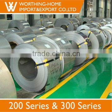 Professional contruction material 201 stainless steel coil