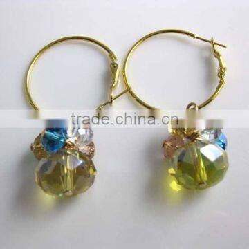 crystal earring