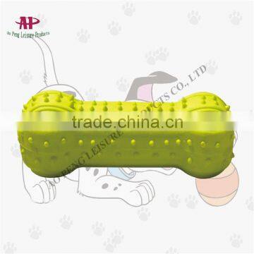 2016 Wholesale Pet Supply Rubber Bone Squeaky Inside Pet Dog Toys photo-2