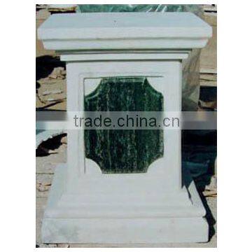 Royal Manor Design Natural Stone Granite Marble Column Base photo-2