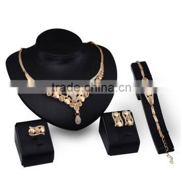 Popular Satetement Jewelry Set Disco Engraved Flower Tassel Jewelries For Women