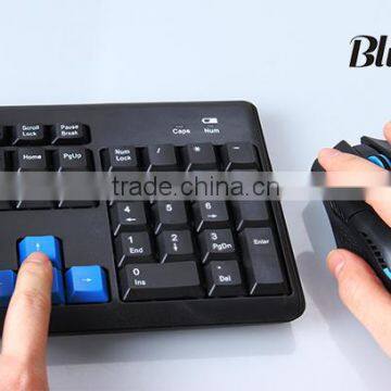 Shenzhen Factory Dual Multimedia 2.4G Wireless Keyboard and Mouse photo-5