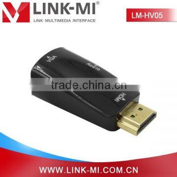 LINK-MI LM-HV05 Mini High Quality HDMI to VGA + Audio Converter photo-4