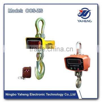 Cheapest Weighing Crane Scale with wireless remote display LED LCD OCS ZS hold function crane scale system