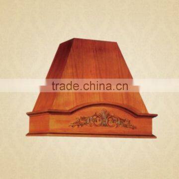 New Arrival Cherry Wood Kitchen Hood Design