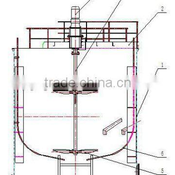 Abrasion And Corrosion Resistant Agitation Tank For Chemical Reagent photo-6