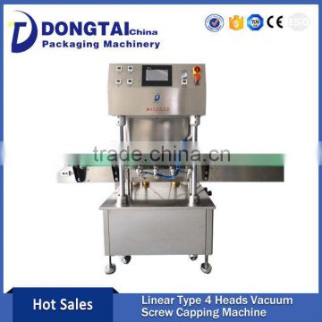 China Manufacturer Full Automatic Vacuum Screw Capping Machine