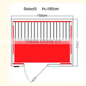 Best Selling Prefect Making Low EMF Carbon Infrared Steam Healthy Sauna (CE/RoHS) photo-3