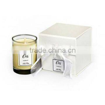 Soy Massage Candle in glass jar and high end cardboard box