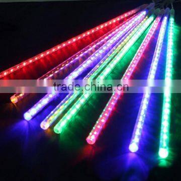 Hot selling led christmas snowfall light tube led meteor shower light led meteor rainfall lights